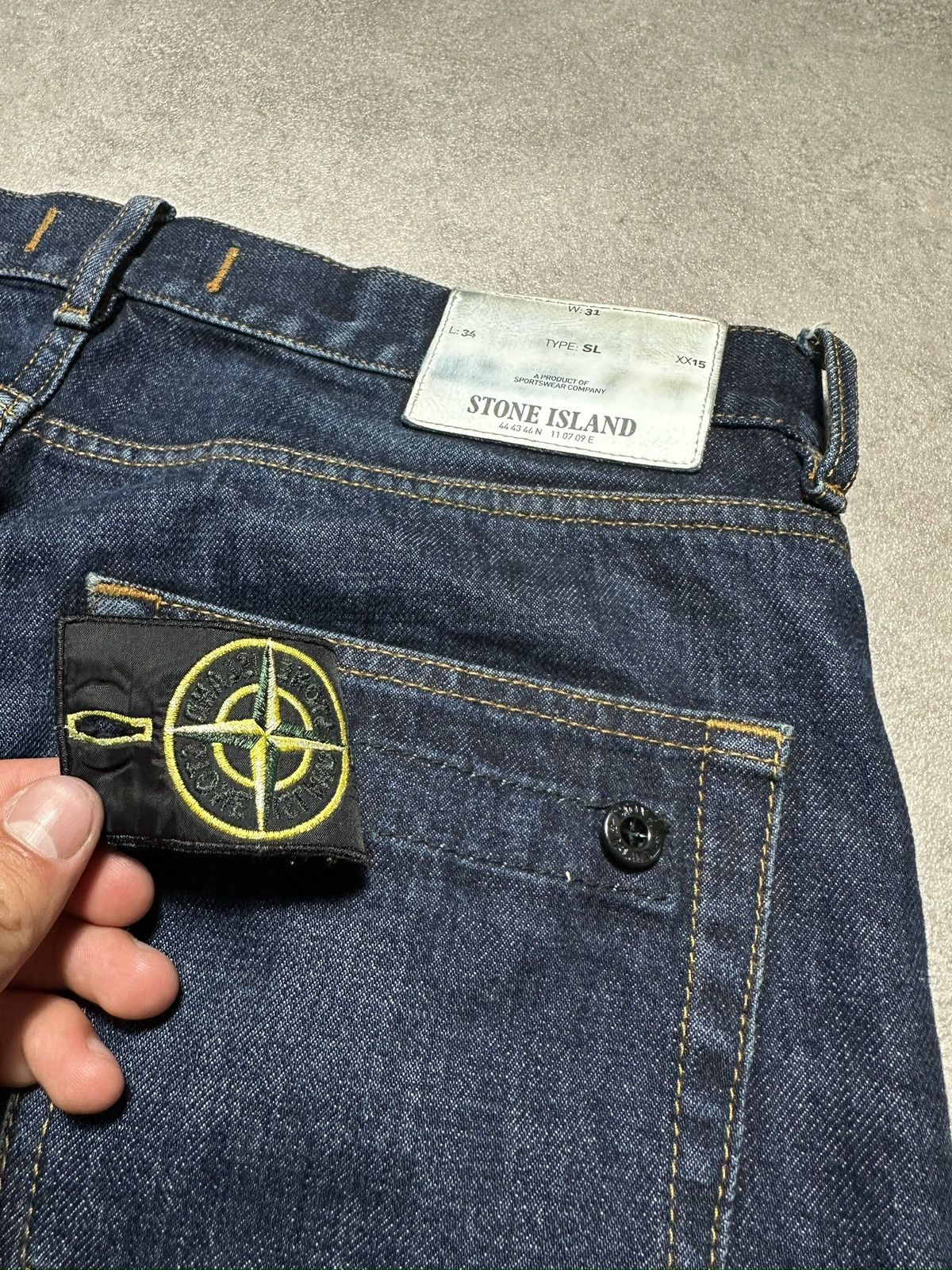 Stone Island Mens Jeans Stone Island Patch Size US 31 - 5 Thumbnail