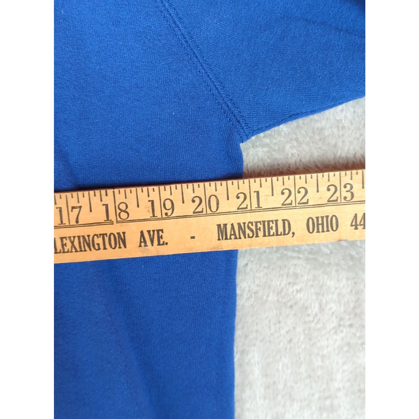 Jerzees VINTAGE Jerzees Sweatshirt Crew Neck Blue 2XL Mens 90s Pullover All Seasons Smooth Fleece Cotton-Polyester Regular Fit Sweatshirt Crewneck Sall? Size US XXL / EU 58 / 5 - 4 Thumbnail