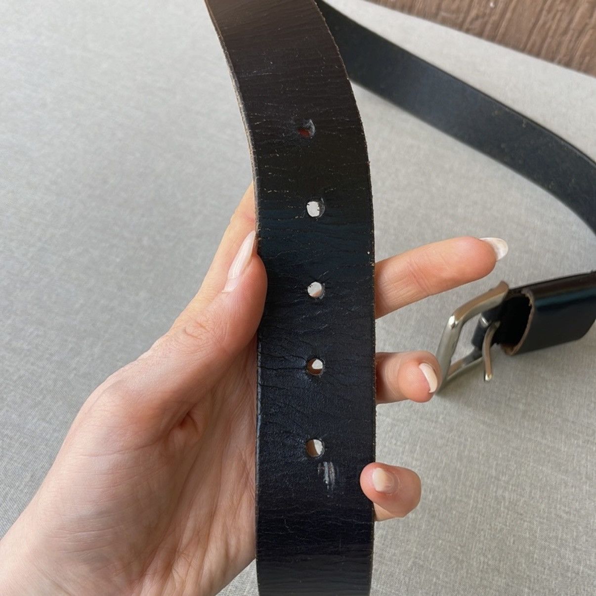 Other Genuine leather belt Size ONE SIZE - 6 Thumbnail