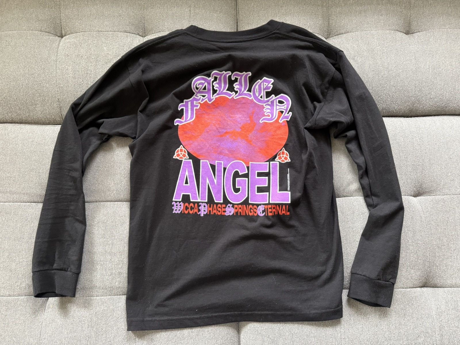 Copes × GOTHBOICLIQUE Wicca Phase Springs Eternal GBC Fallen Angel long sleeve tee Size US L / EU 52-54 / 3 - 5 Thumbnail