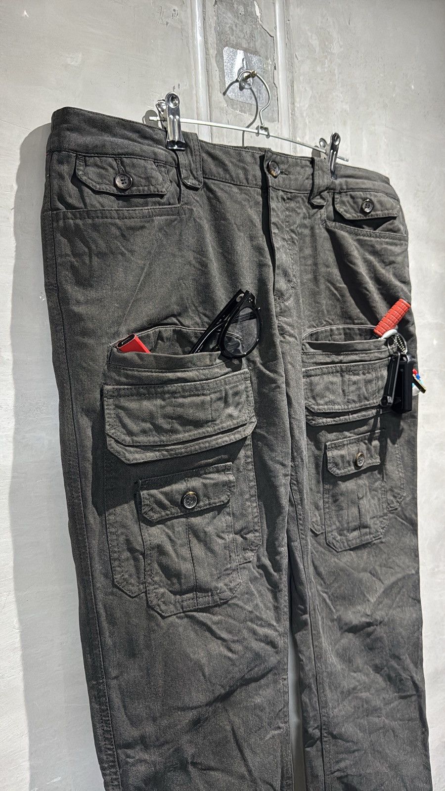 Dolce & Gabbana 2008 s/s Dolce & Gabbana Military Multipocket Cargo Pants Size US 36 / EU 52 - 3 Thumbnail