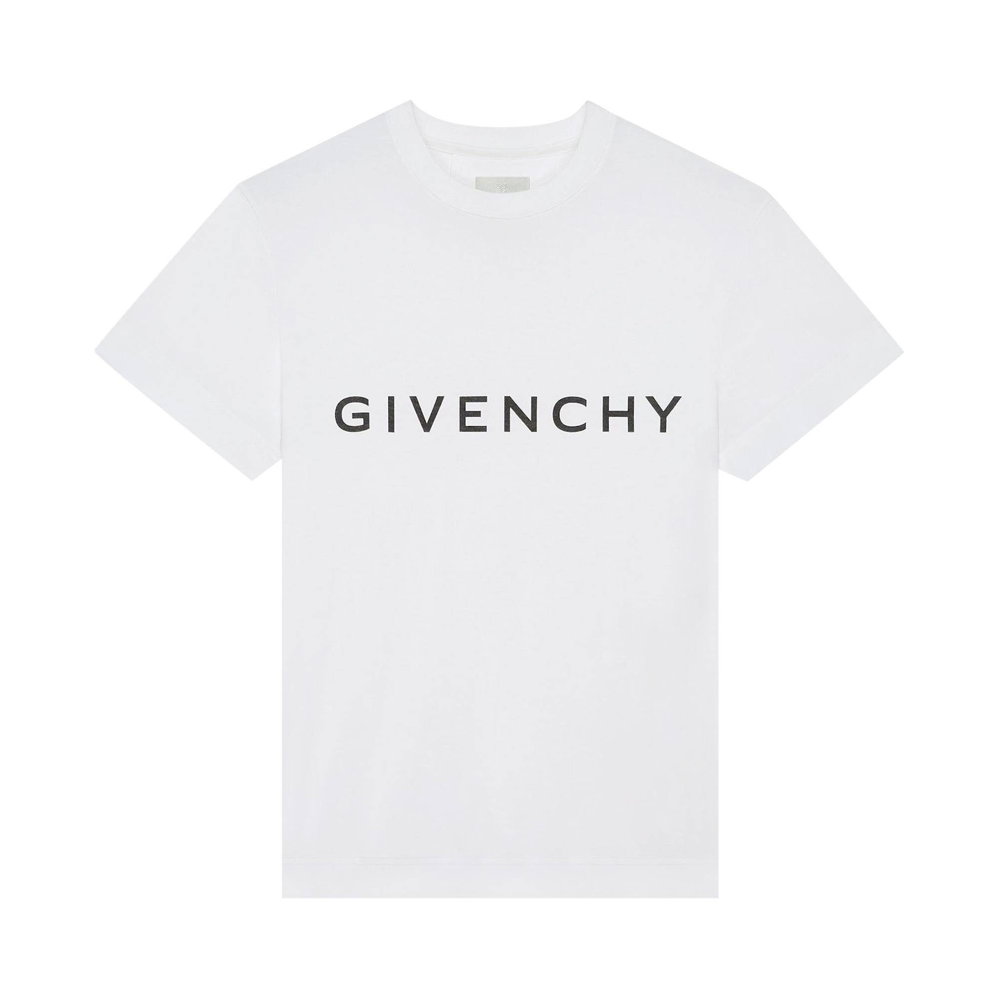 Givenchy o1srvl11e0725 Slim Fit T-Shirt in White Size US S / EU 44-46 / 1 - 1 Preview