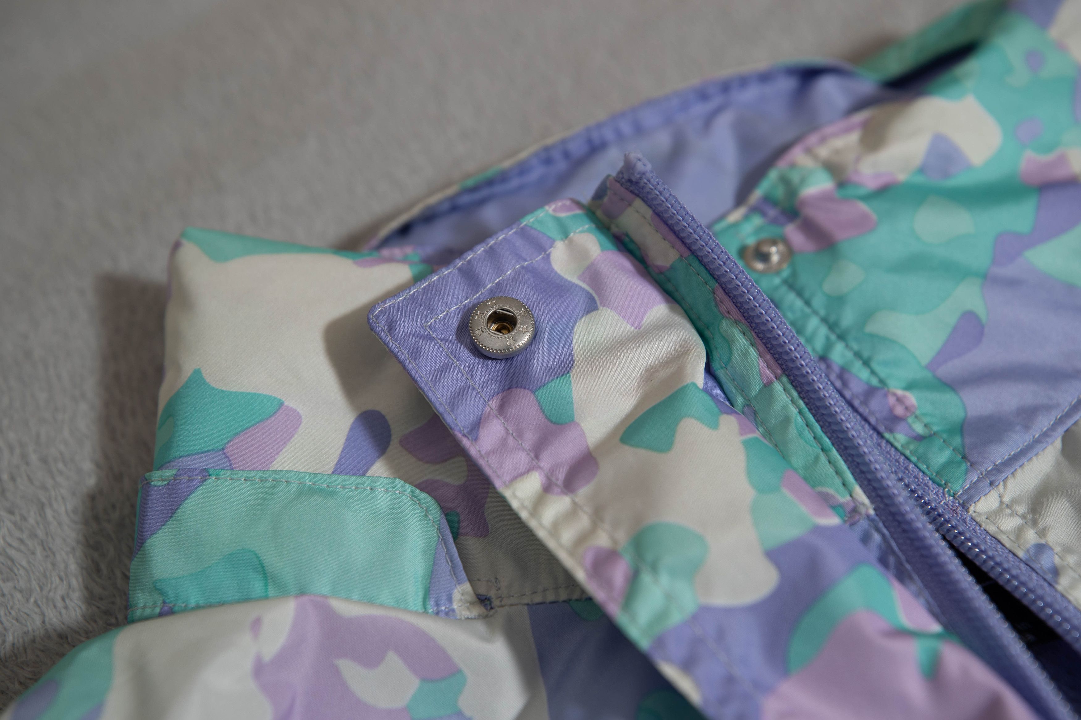 Other Lauren James Pastel Winter Camo Windbreaker (L) Size US L / EU 52-54 / 3 - 10 Thumbnail