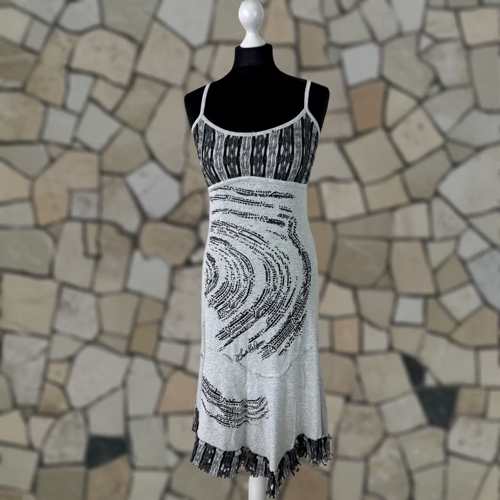 Vintage Save the Queen Dress Womens L Multicoloured Knee Length Dress Size L / US 10 / IT 46 - 1 Thumbnail