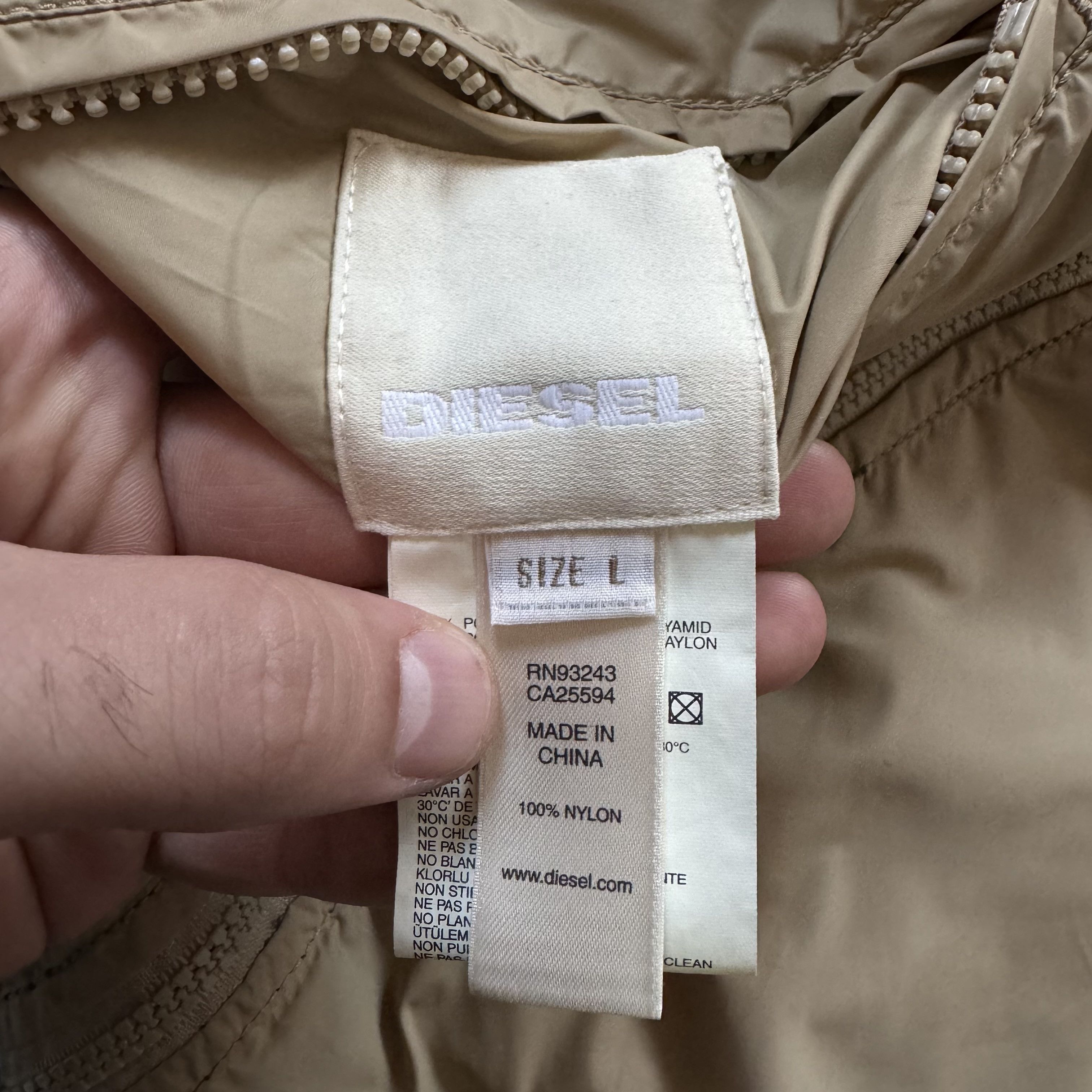 Diesel × Vintage DIESEL GLORIOUS VINTAGE REVERSIBLE ZIP BOMBER JACKET Size US L / EU 52-54 / 3 - 6 Thumbnail