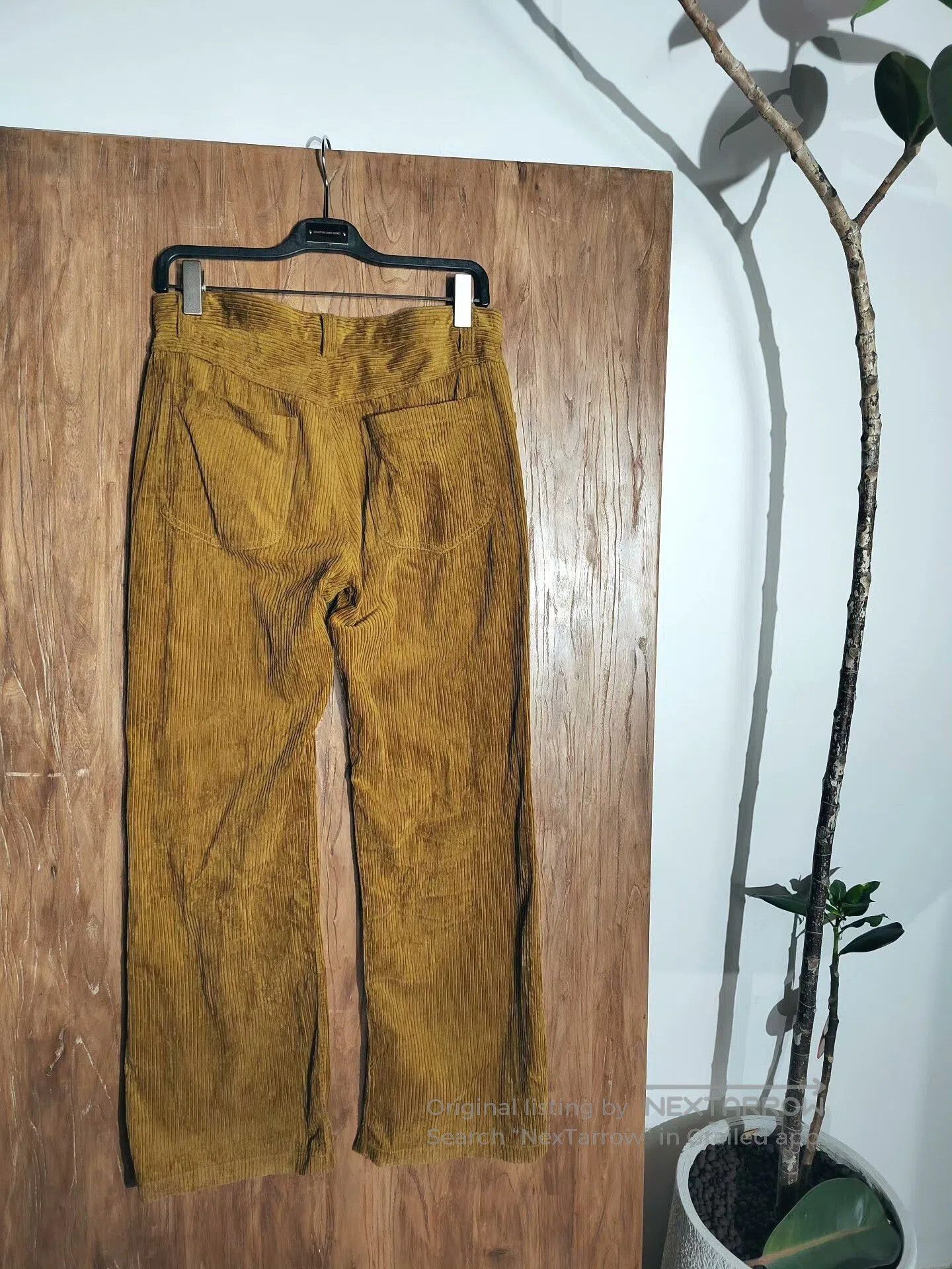Prada Prada Wide-Leg Corduroy Pants. Size 33" - 2 Thumbnail