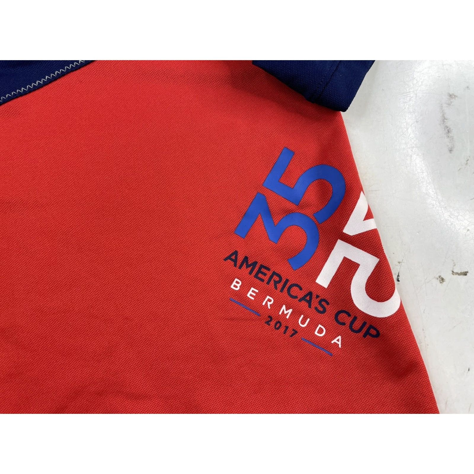 Vineyard Vines Vineyard Vines Performance Polo Shirt Sailing Bermuda 2017 Small Multicolor Short Sleeve Collared Logo Embroidered Men Size US S / EU 44-46 / 1 - 3 Thumbnail