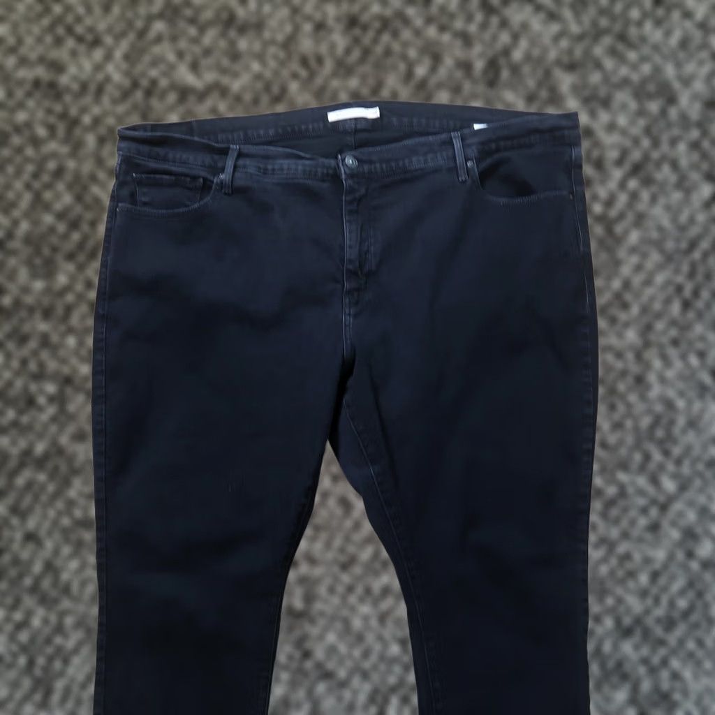 Levi's Levi's 311 Shaping Skinny Jeans Womens 26W Black Stretch Denim Size 26" / US 2 / IT 38 - 1 Thumbnail
