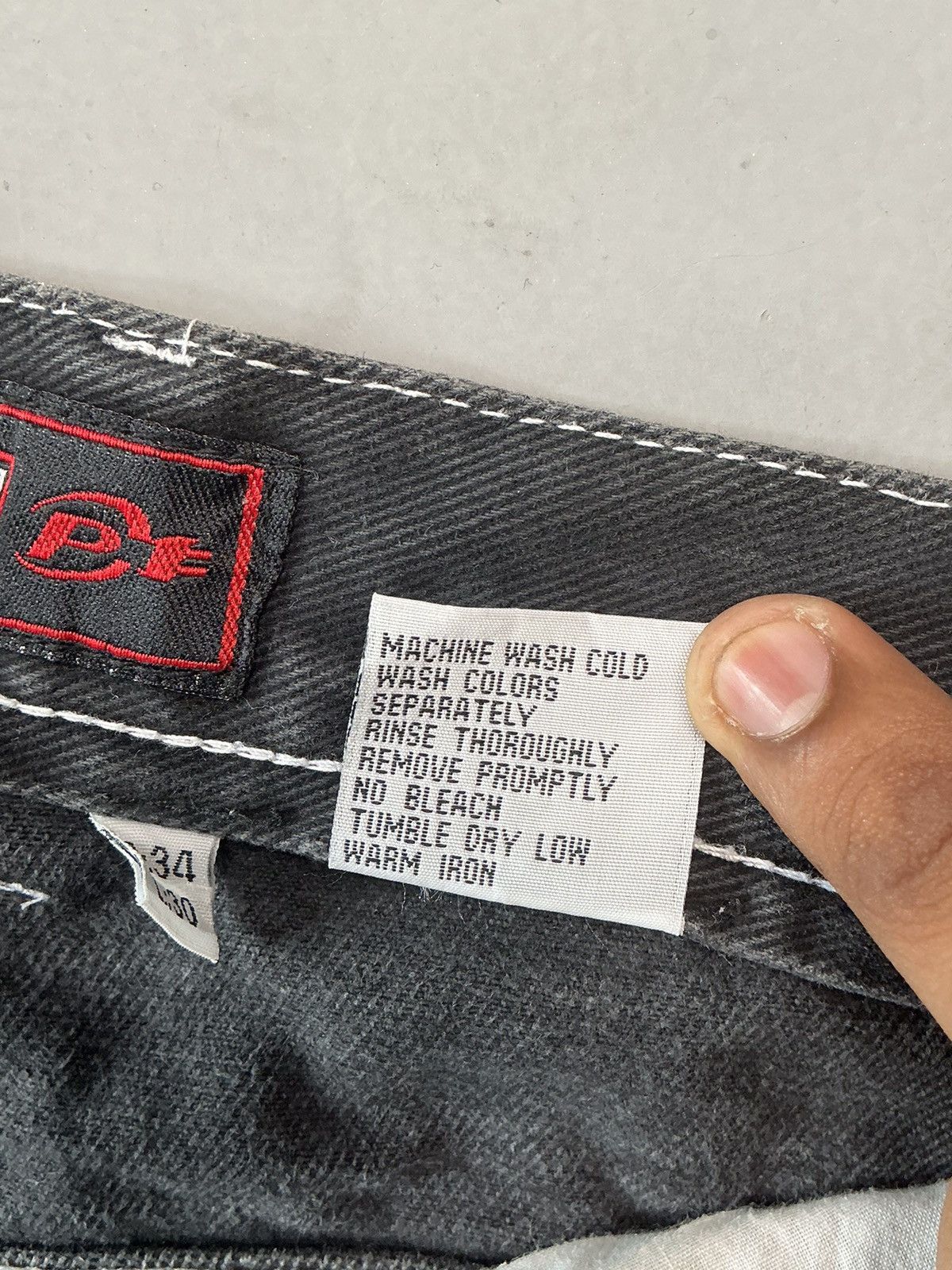 Other Vintage plugg big pocket loose denim Size US 34 / EU 50 - 13 Thumbnail