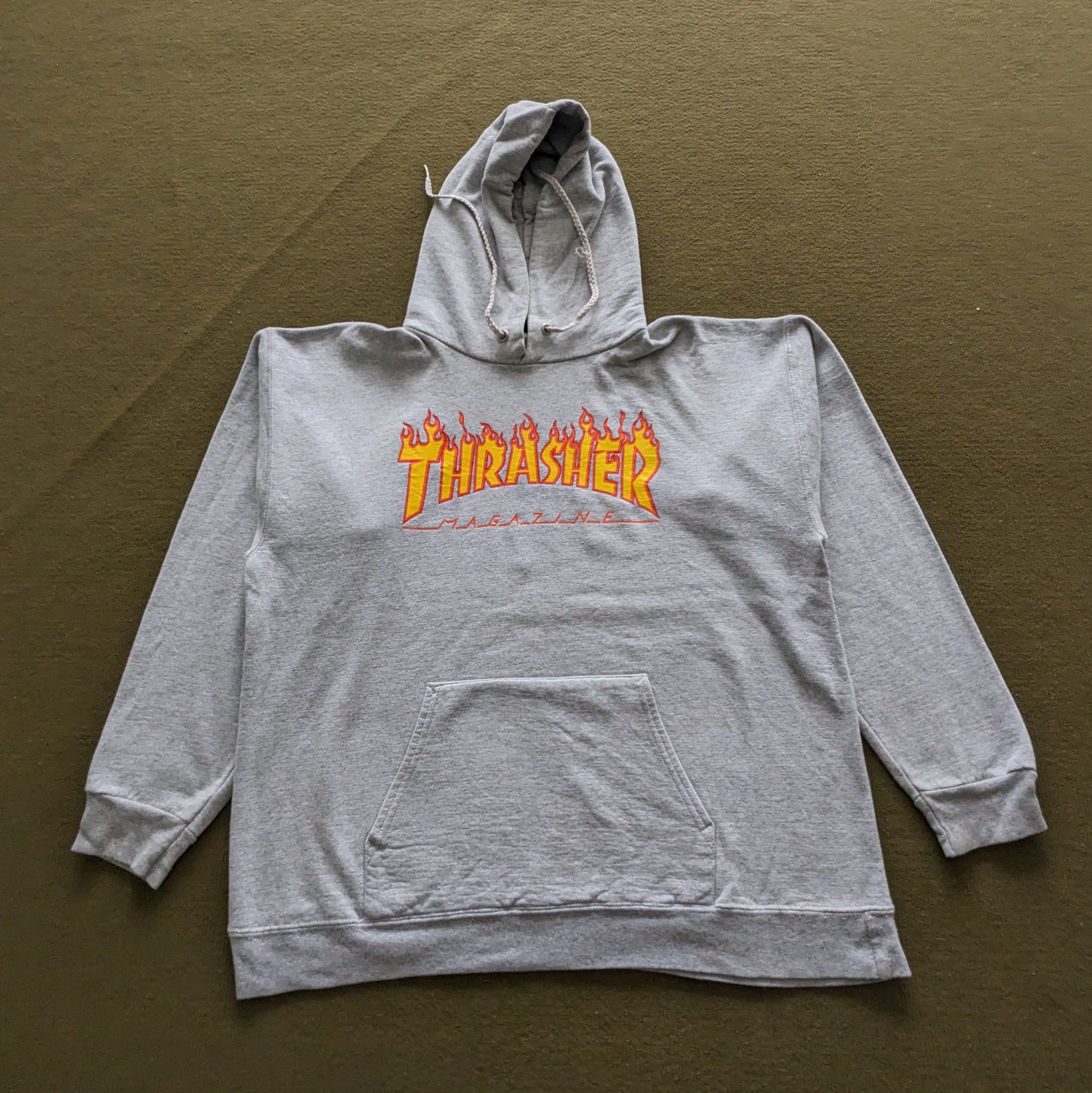 Thrasher Vintage THRASHER Skateboard Style Hoodies Size US M / EU 48-50 / 2 - 1 Thumbnail