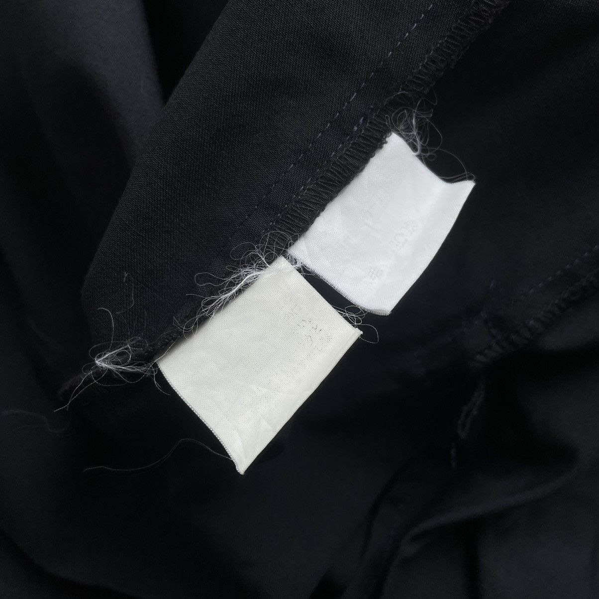 Yohji Yamamoto Y's by Yohji Yamamoto Black Pleated Midi Skirts Size 26" / US 2 / IT 38 - 6 Thumbnail