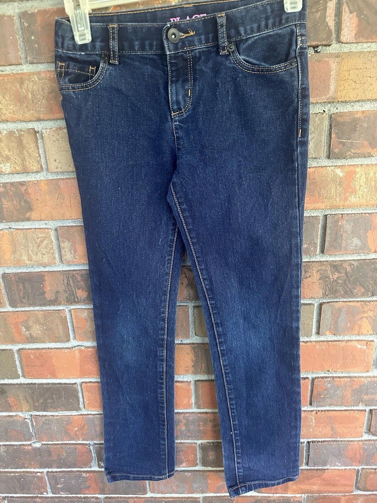 Designer Lot Of 2 girls children's place jeans skinny Size 10 Dark Size 24" / US 00 / IT 34 - 5 Thumbnail