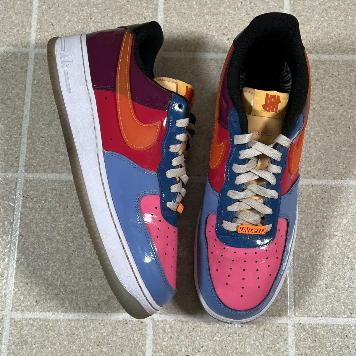 Nike Nike Undefeated x Air Force 1 Low Total Orange Size 11 Size US 11 / EU 44 - 2 Thumbnail