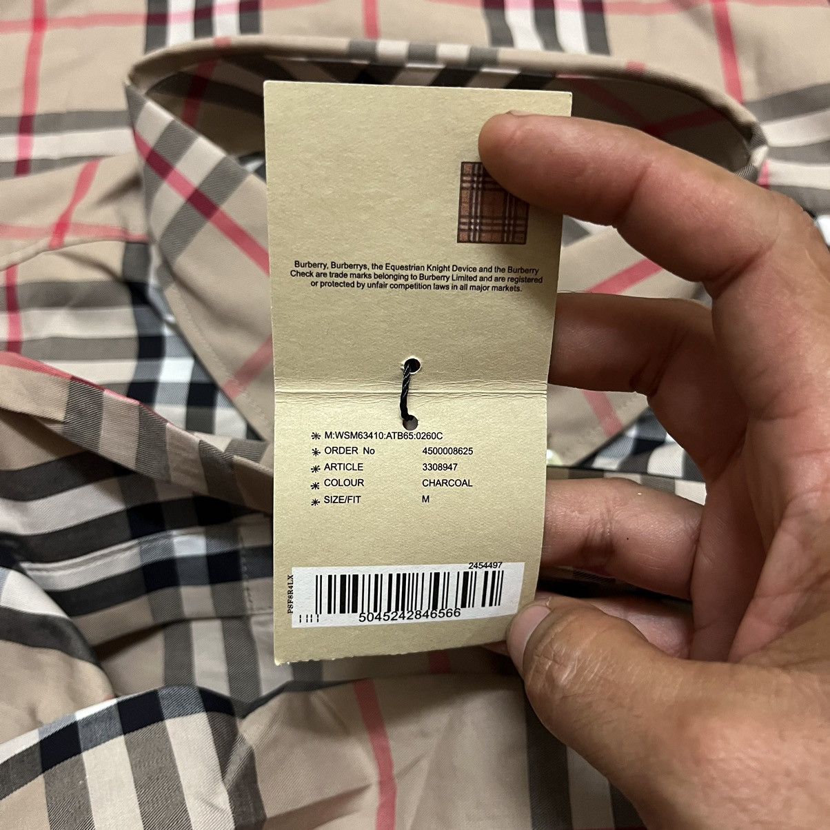 Burberry × Burberry Prorsum Authentic Burberry Nova Check Longsleeve Shirt Size US M / EU 48-50 / 2 - 6 Thumbnail