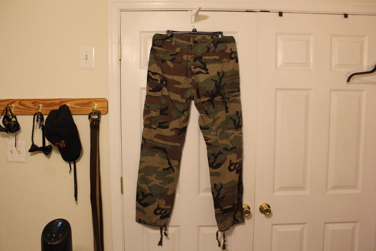 MNML MNML Men’s Vintage Camo Cargo Pants - Size 34 Size US 34 / EU 50 - 2 Thumbnail