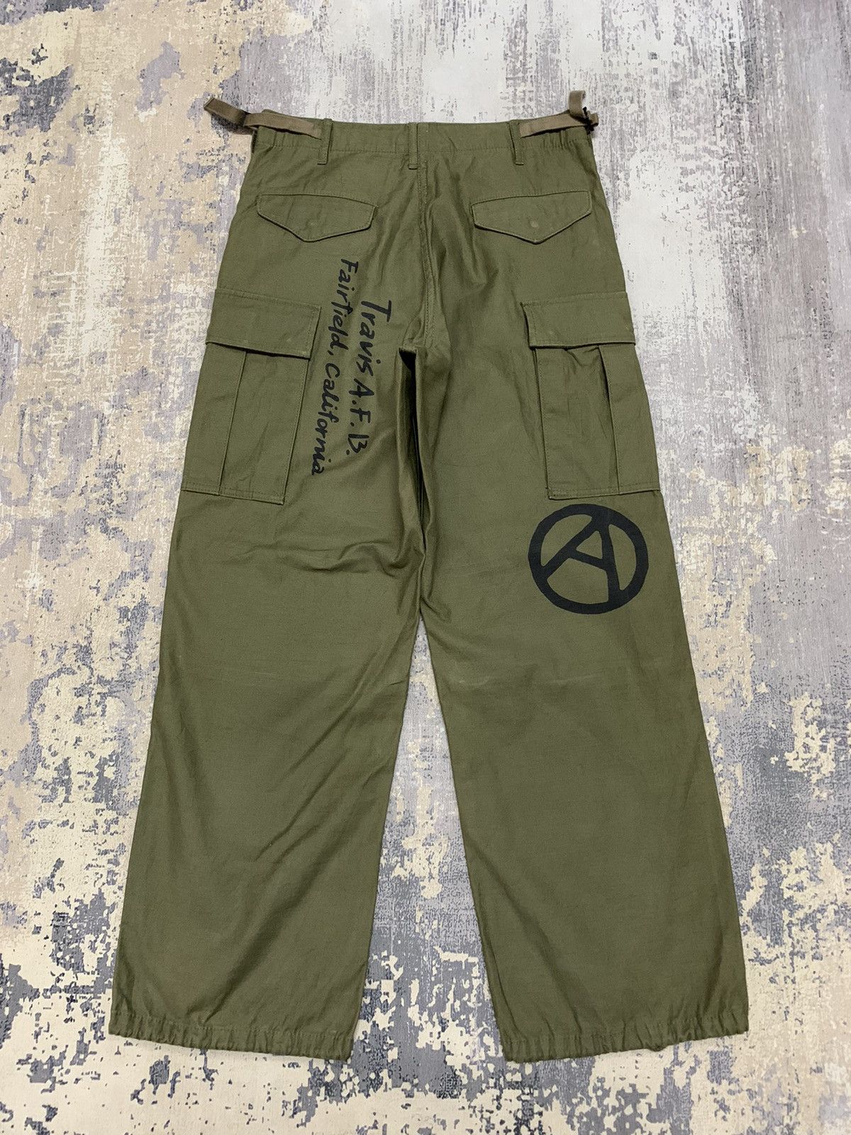 Avirex Seditionaries Anarchy Avirex Baggy Cargo Pant 30x28.5 Size US 30 / EU 46 - 1 Thumbnail