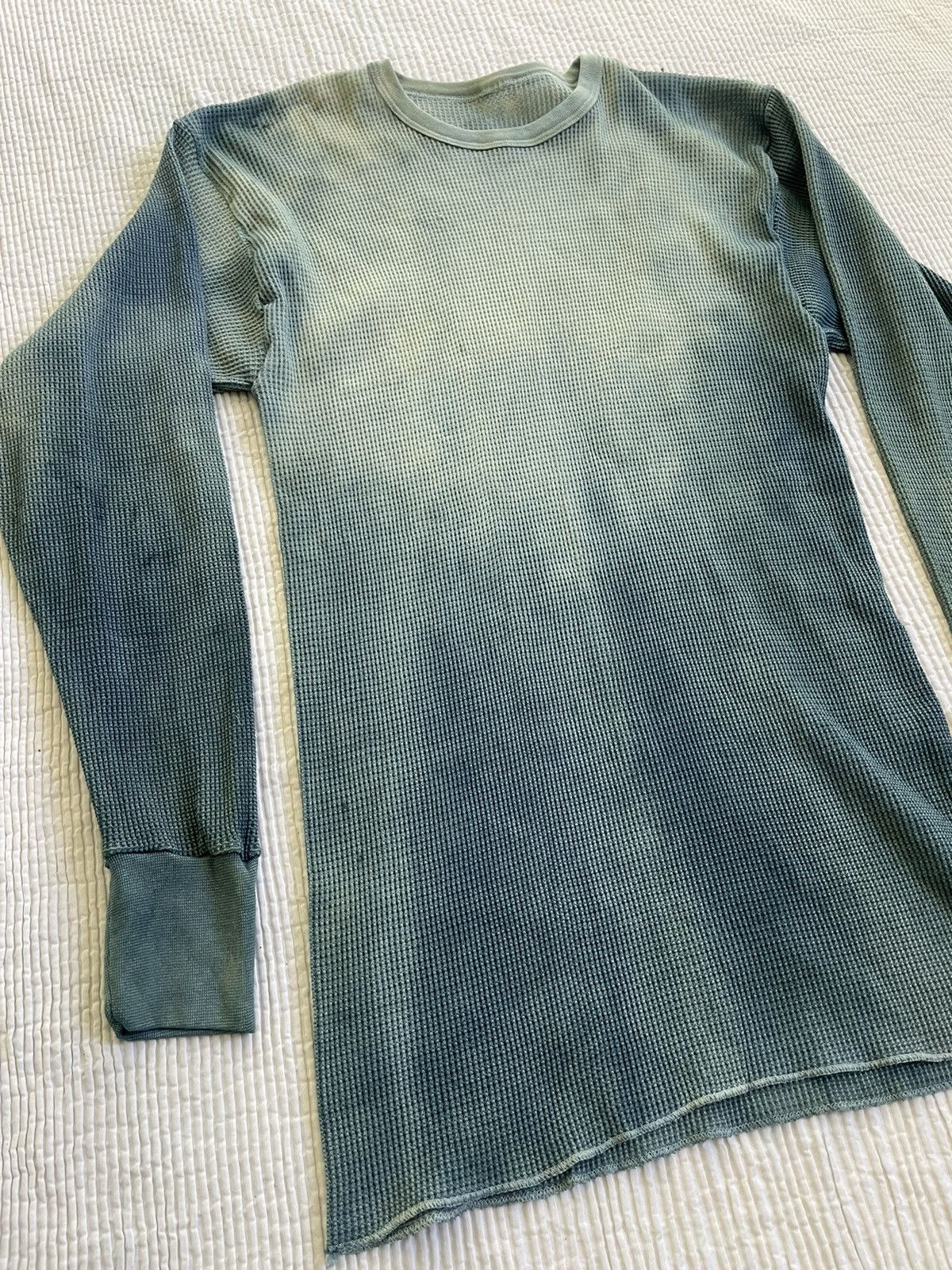 Indigo Indigo Schloppy Dyed Sun Faded Thermal Size US XL / EU 56 / 4 - 3 Thumbnail
