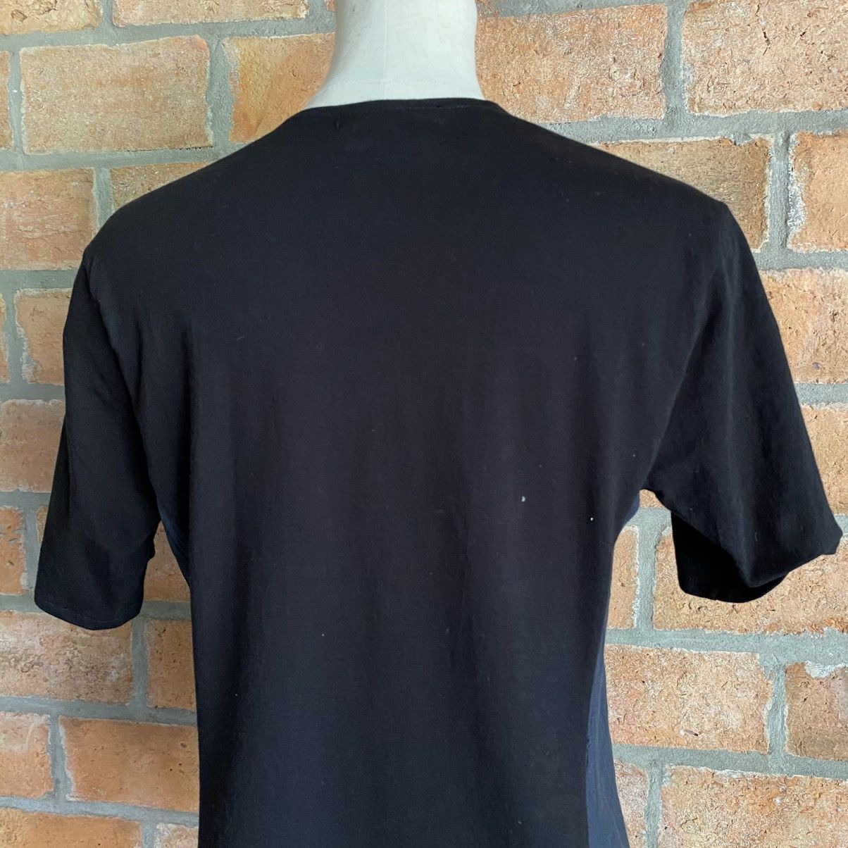 Japanese Brand A.T ATSURO TAYAMA Black Textured Short Sleeve Blouse Size S / US 4 / IT 40 - 13 Thumbnail