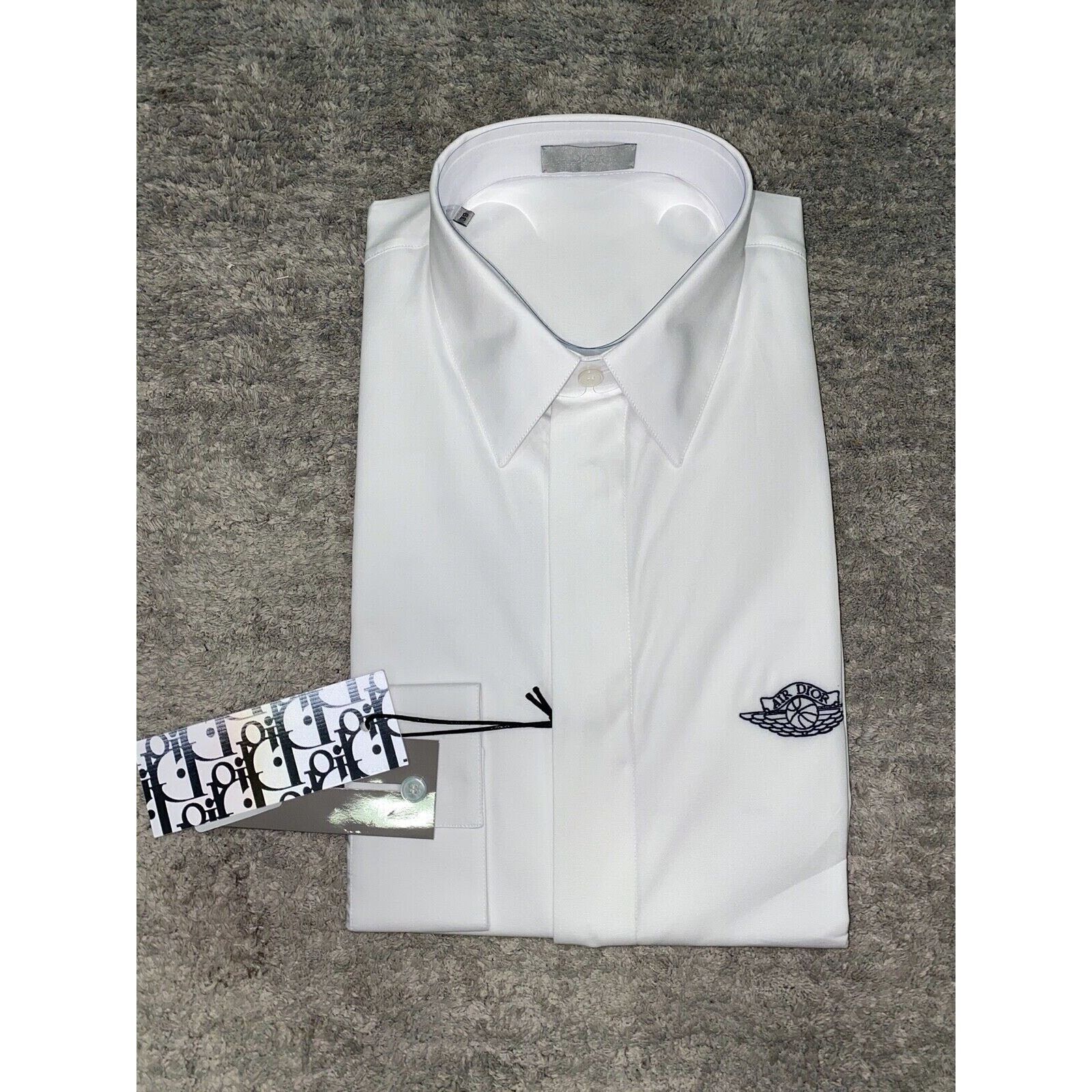 Dior Air Dior Jordan Wing Basketball White Logo Long Sleeve Size US M / EU 48-50 / 2 - 6 Thumbnail