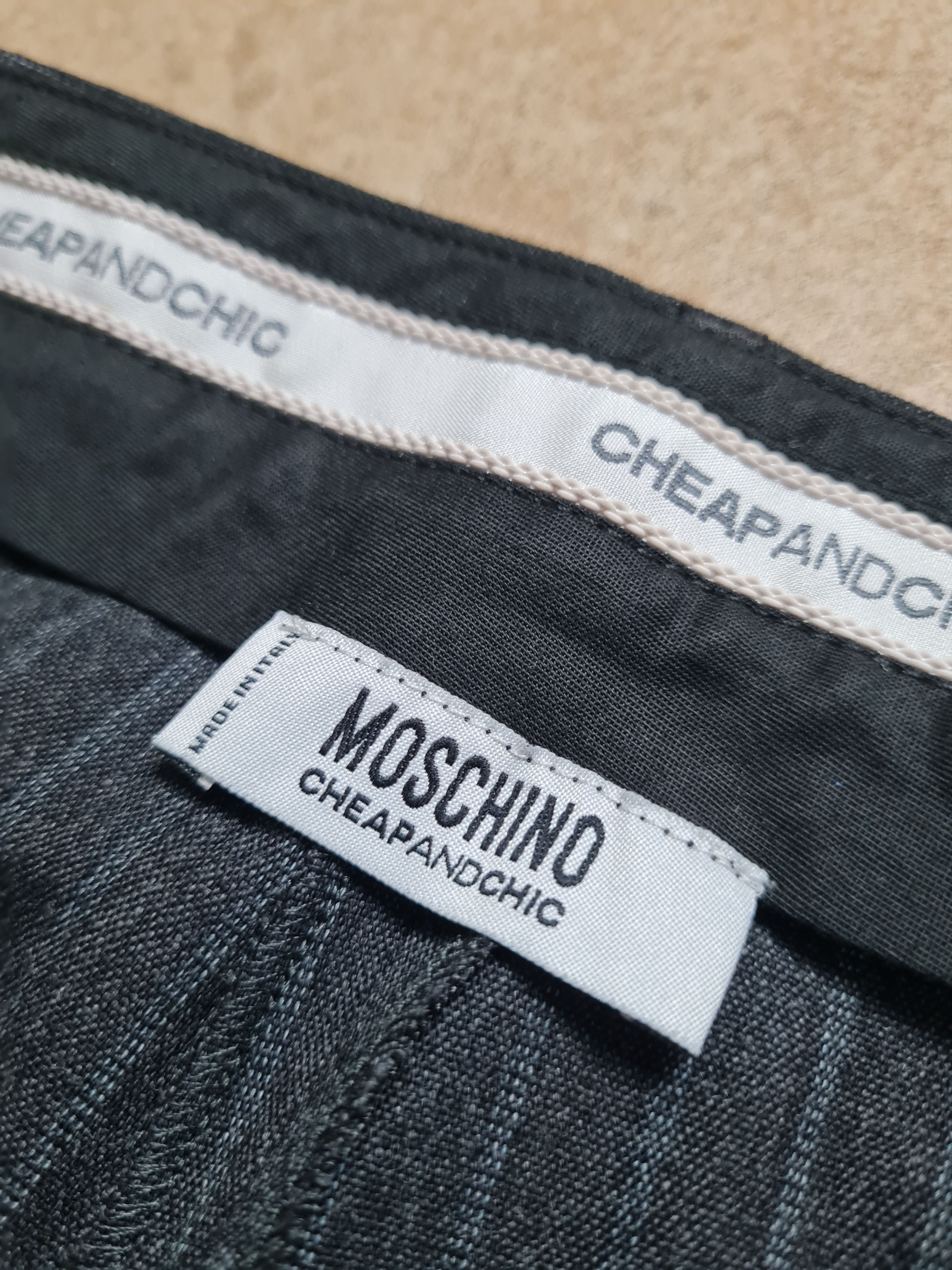 Moschino Vintage wool womens Pants MOSCHINO retro size USA12 Italy Size 34" / US 12 / IT 48 - 4 Thumbnail