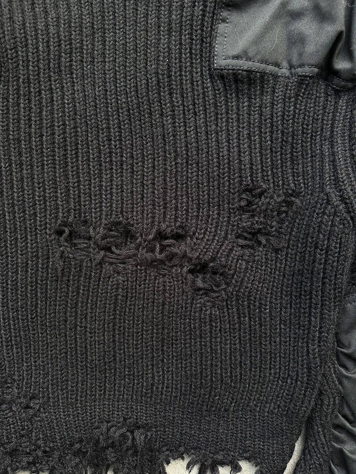 Yeezy Yeezy Season 3 Crop distressed knit sweater Size US S / EU 44-46 / 1 - 5 Thumbnail