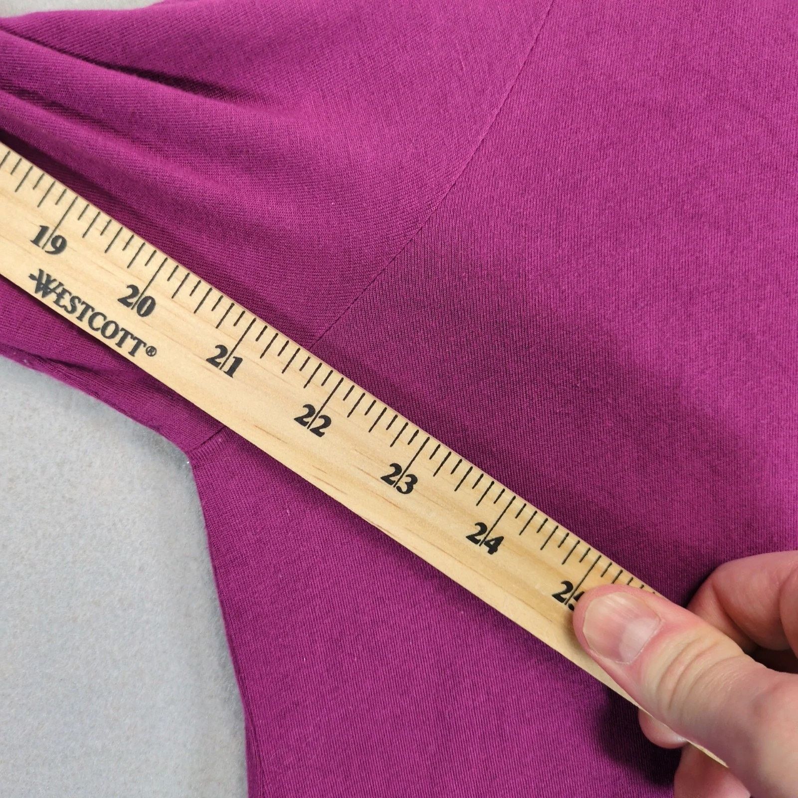 Other Reborn J Fuchsia Midi Swing Dress Plus Size 3XL Buttery Soft Size 3XL / US 20-22 - 6 Thumbnail