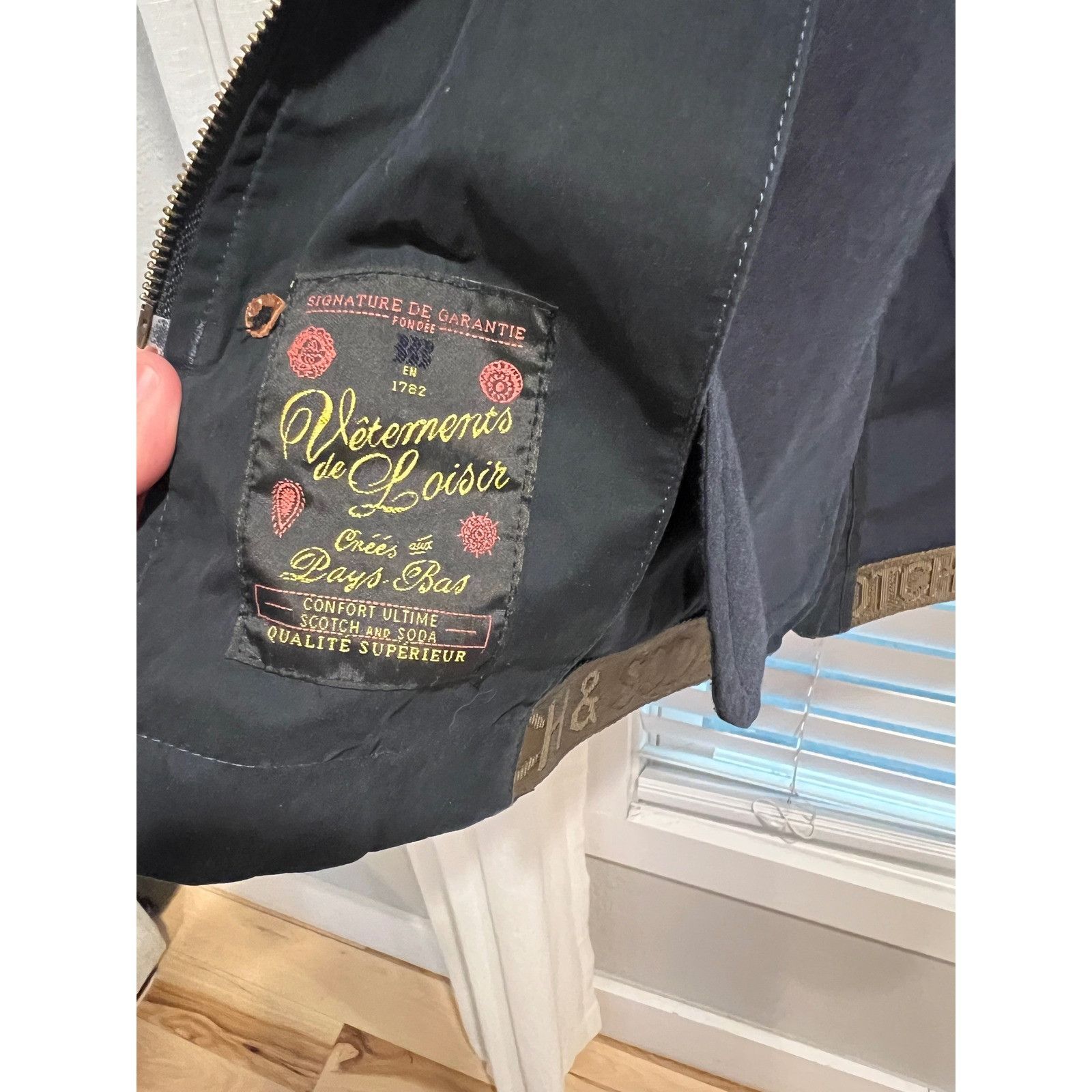 Scotch & Soda Scotch & Soda Amsterdam Couture Jacket Coat Mens Medium Navy Size US M / EU 48-50 / 2 - 7 Thumbnail