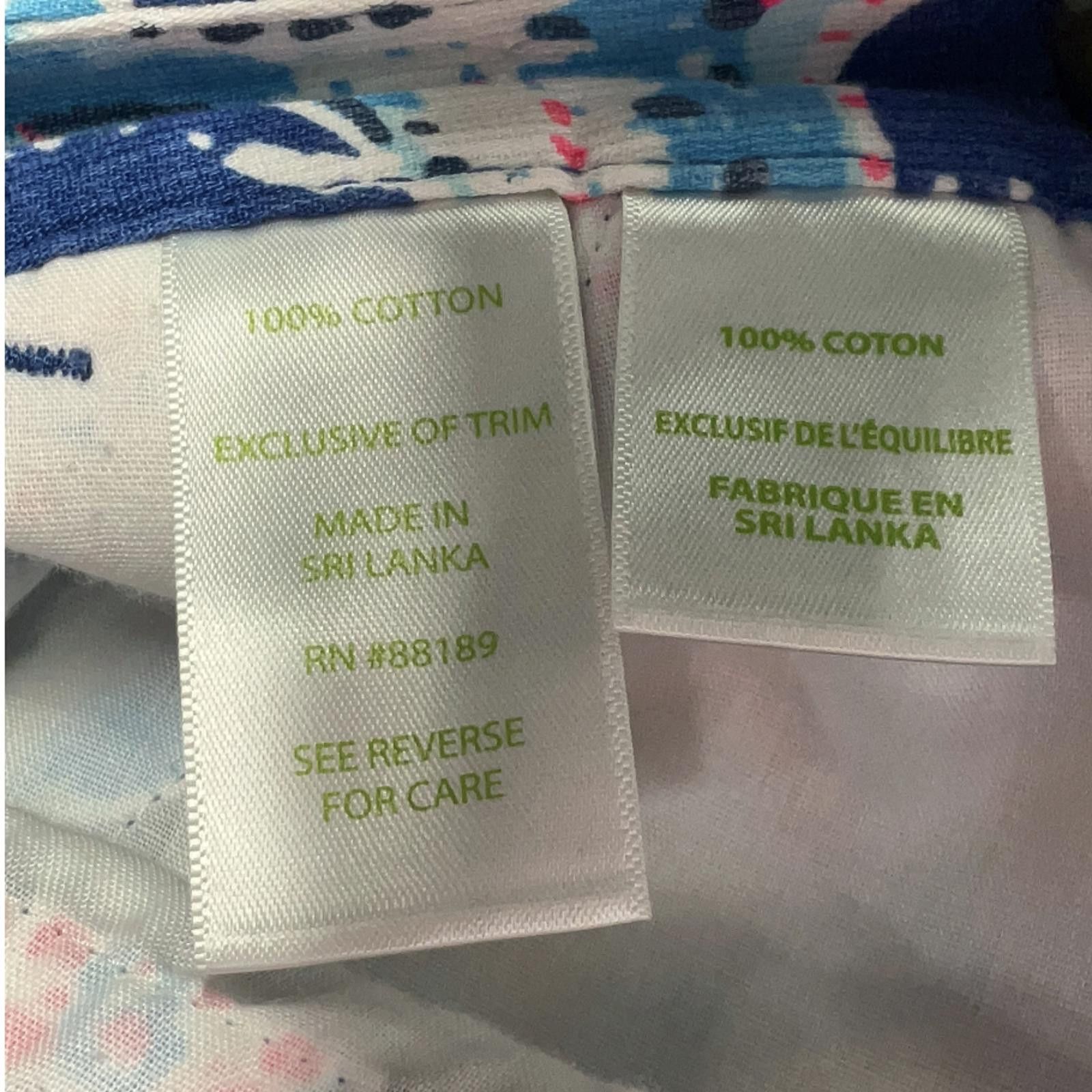 Other Lilly Pulitzer Adie Shorts Size 8 Indigo Star Struck Size 30" / US 8 / IT 44 - 4 Thumbnail