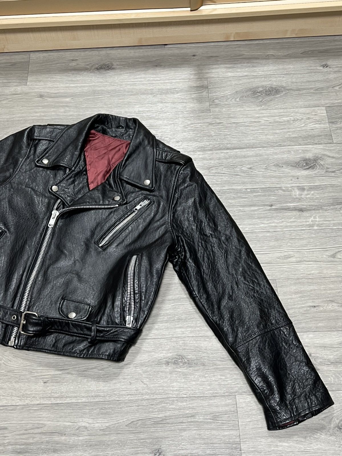 Vintage Motorcycle leather vintage men’s jacket Size US M / EU 48-50 / 2 - 3 Thumbnail