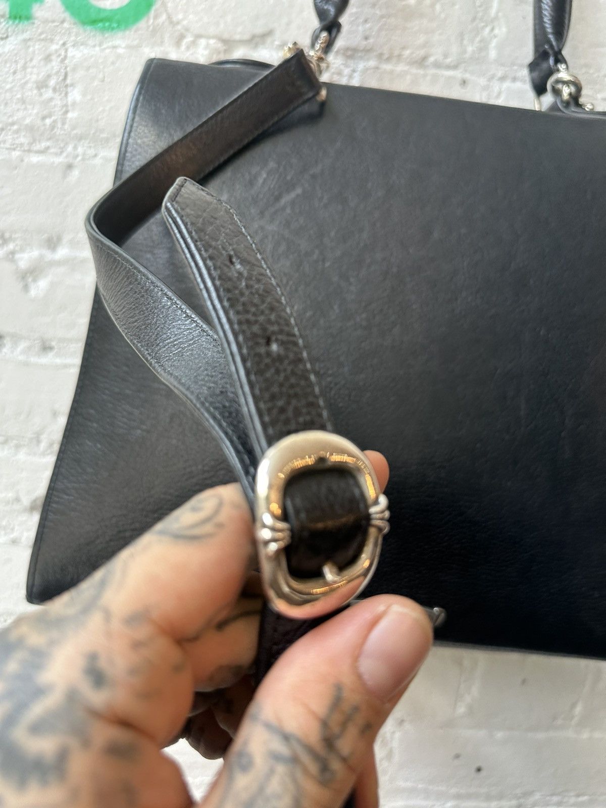Chrome Hearts Chrome Hearts FRENCH CUNT BITCH CONNASSE XL Travel Bag Size ONE SIZE - 9 Thumbnail