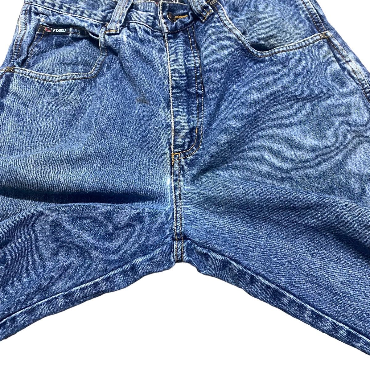 Fubu Vintage Fubu Light Wash Denim Baggy Jeans Size US 32 / EU 48 - 16 Thumbnail
