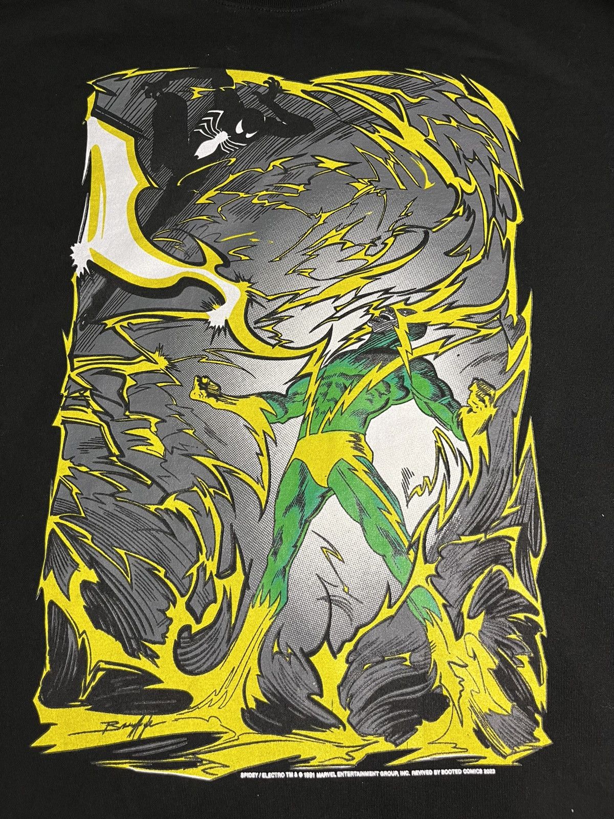 Other Booted Comics Spiderman & Electro Marvel T-Shirt Size US XL / EU 56 / 4 - 2 Thumbnail
