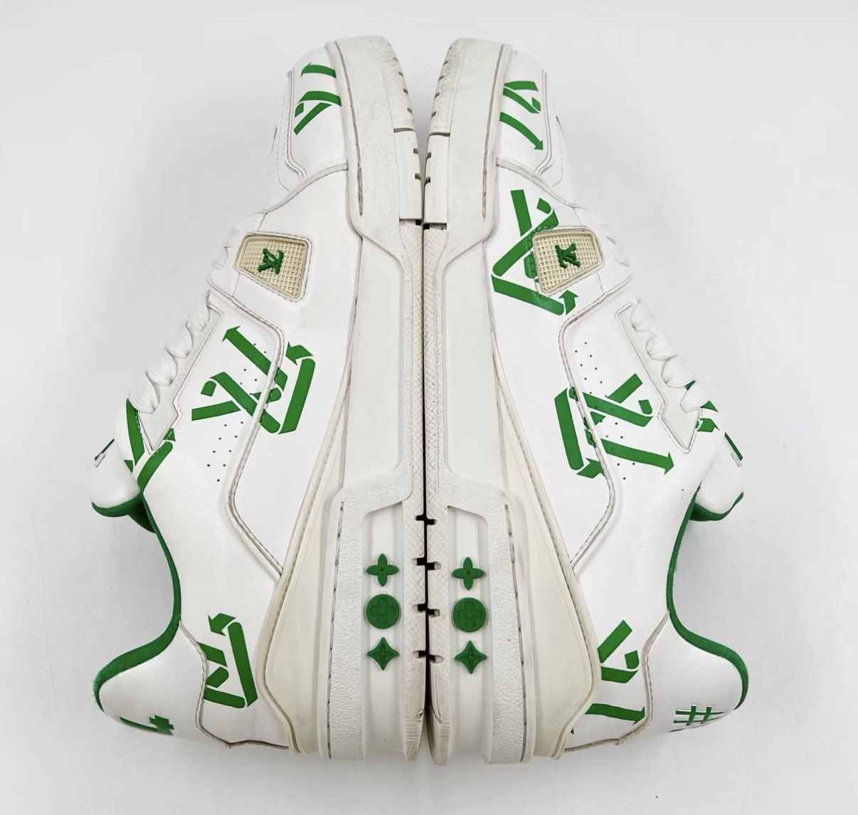 Louis Vuitton Louis Vuitton LV Trainer Eco-Friendly Low-Top Sneakers K12 Size US 8.5 / EU 41-42 - 6 Thumbnail