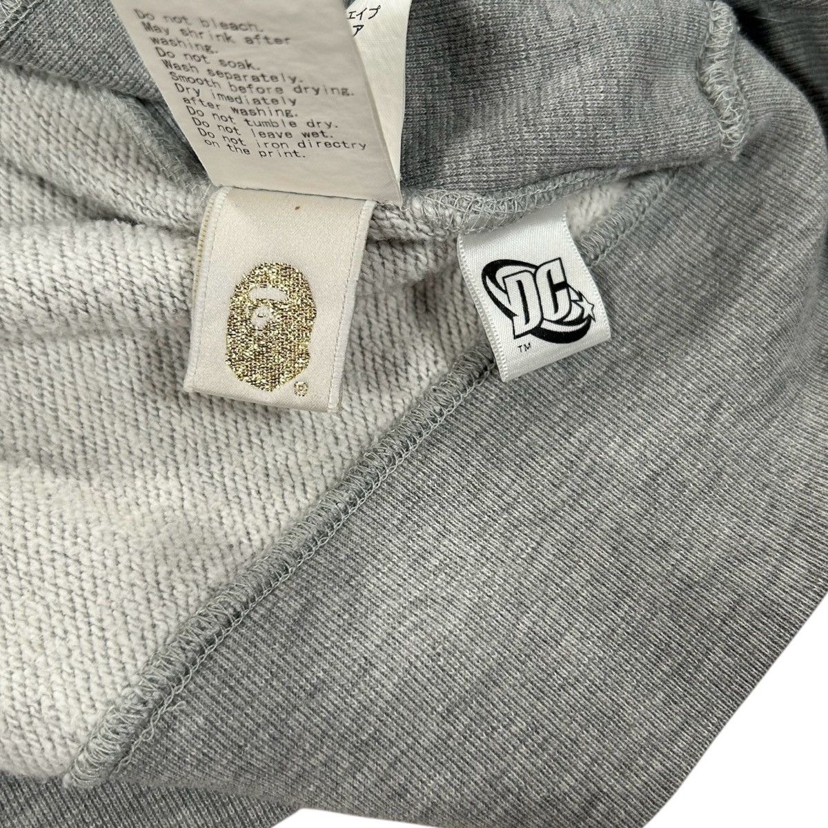 Bape × DC Comics VTG A Bathing Ape Bape Dc Comics Superman 2007 Sweatshirt Size US M / EU 48-50 / 2 - 8 Thumbnail