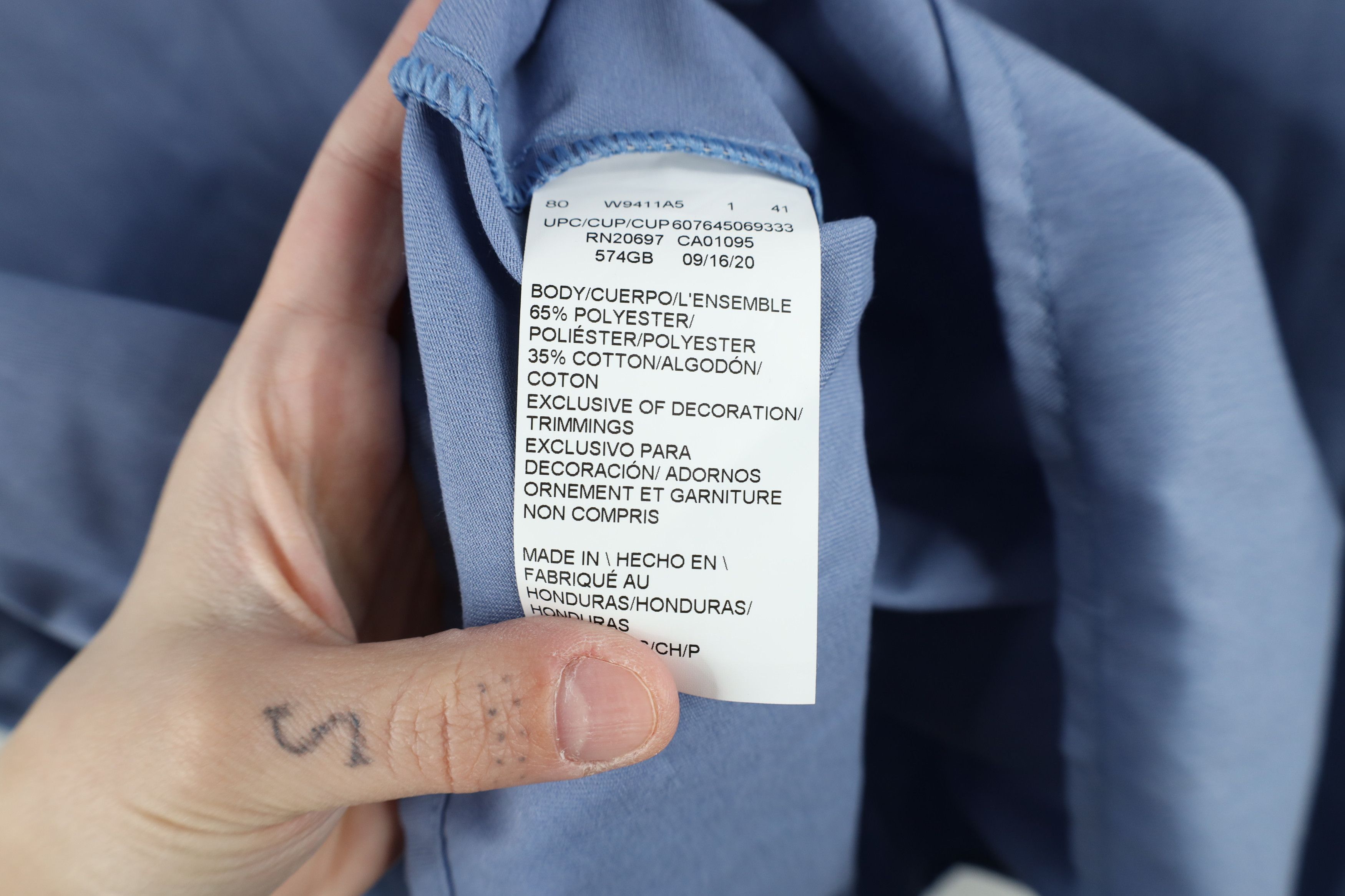 Dickies × Vintage Deadstock Vintage Y2K Dickies Workwear Button Shirt Blue Size US S / EU 44-46 / 1 - 10 Thumbnail