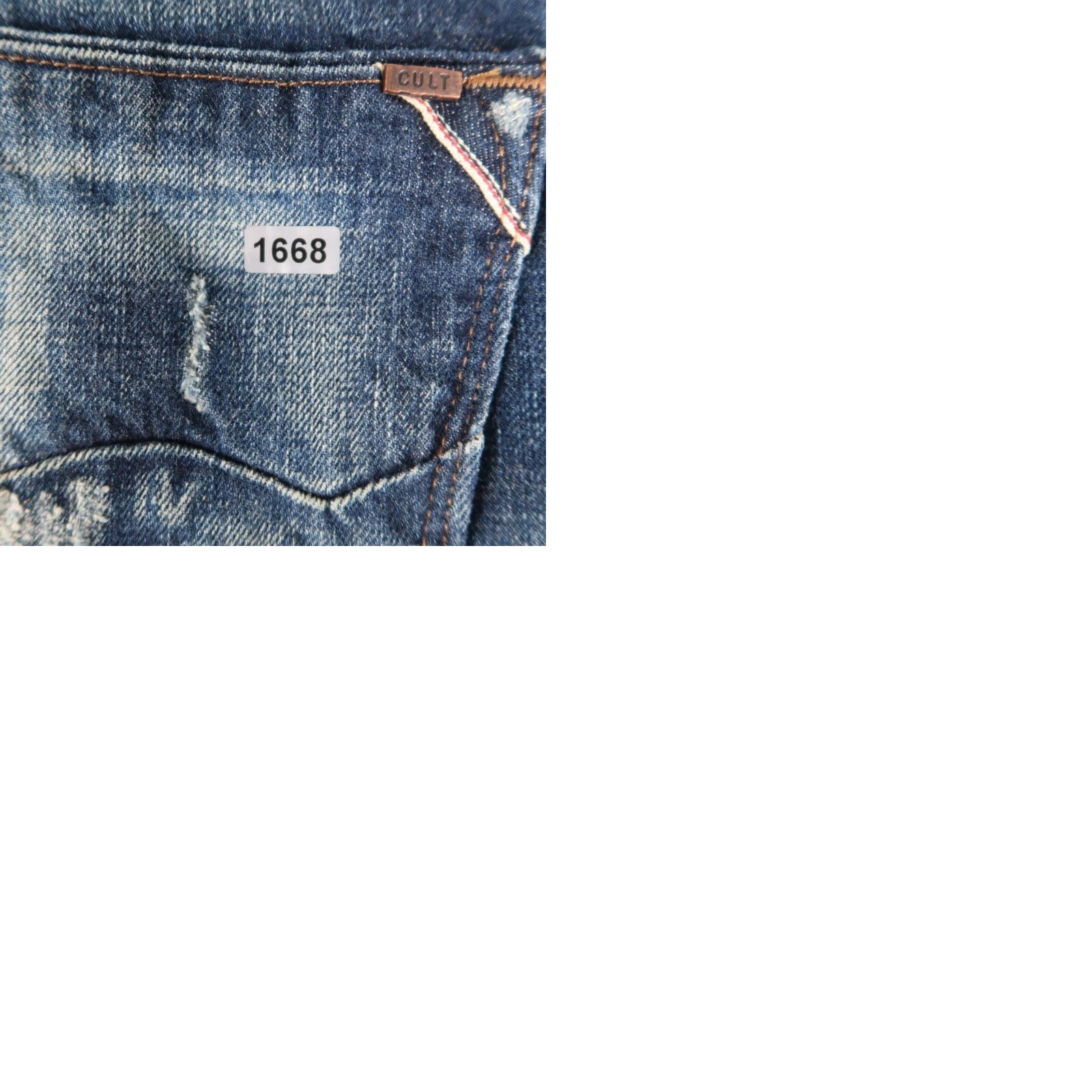 Cult Of Individuality VINTAGE Cult of Individuality Distressed Womens Alter Ego Boyfriend Jeans Sz 31 (36x26) Size 24" / US 00 / IT 34 - 11 Thumbnail