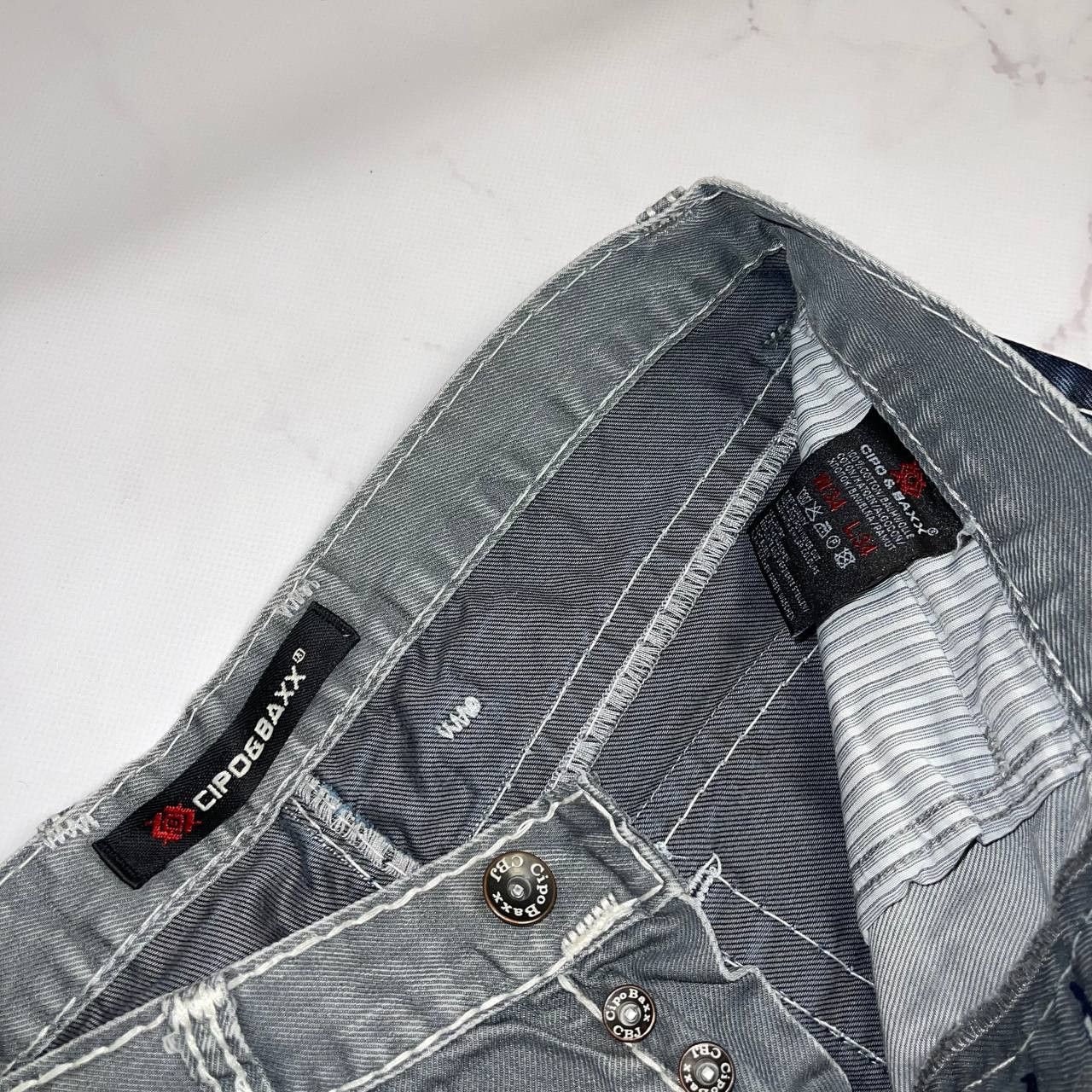 Japanese Brand Japanese Brand - CIPO&BAXX Jeans Pants Rare W34 Y2K Size US 34 / EU 50 - 15 Thumbnail