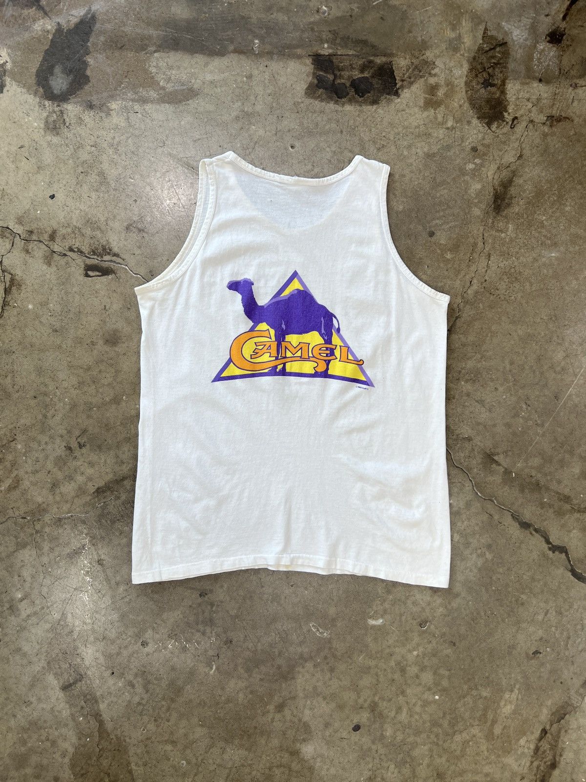 Camel Vintage 1995 Camel Cigarettes Tank Top XL Size US XL / EU 56 / 4 - 2 Thumbnail