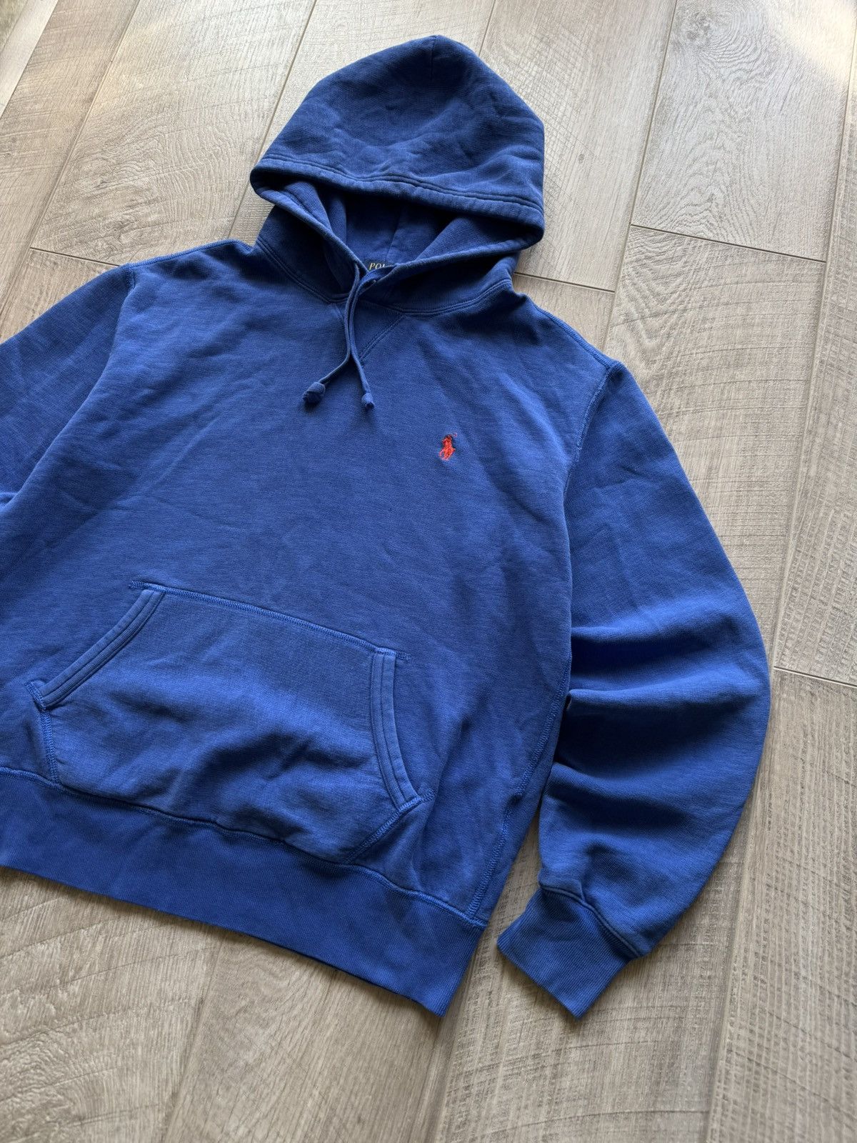 Polo Ralph Lauren VINTAGE POLO RALPH LAUREN RUGBY POLO HOODIE OLD MONEY HYPE Size US M / EU 48-50 / 2 - 2 Thumbnail
