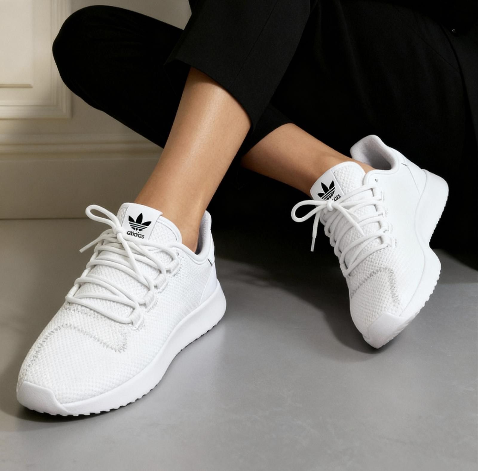 Adidas Adidas Ortholite White Athletic Sneakers Sizes 4.5, 5 & 6 Size US 5 / IT 35 - 1 Thumbnail