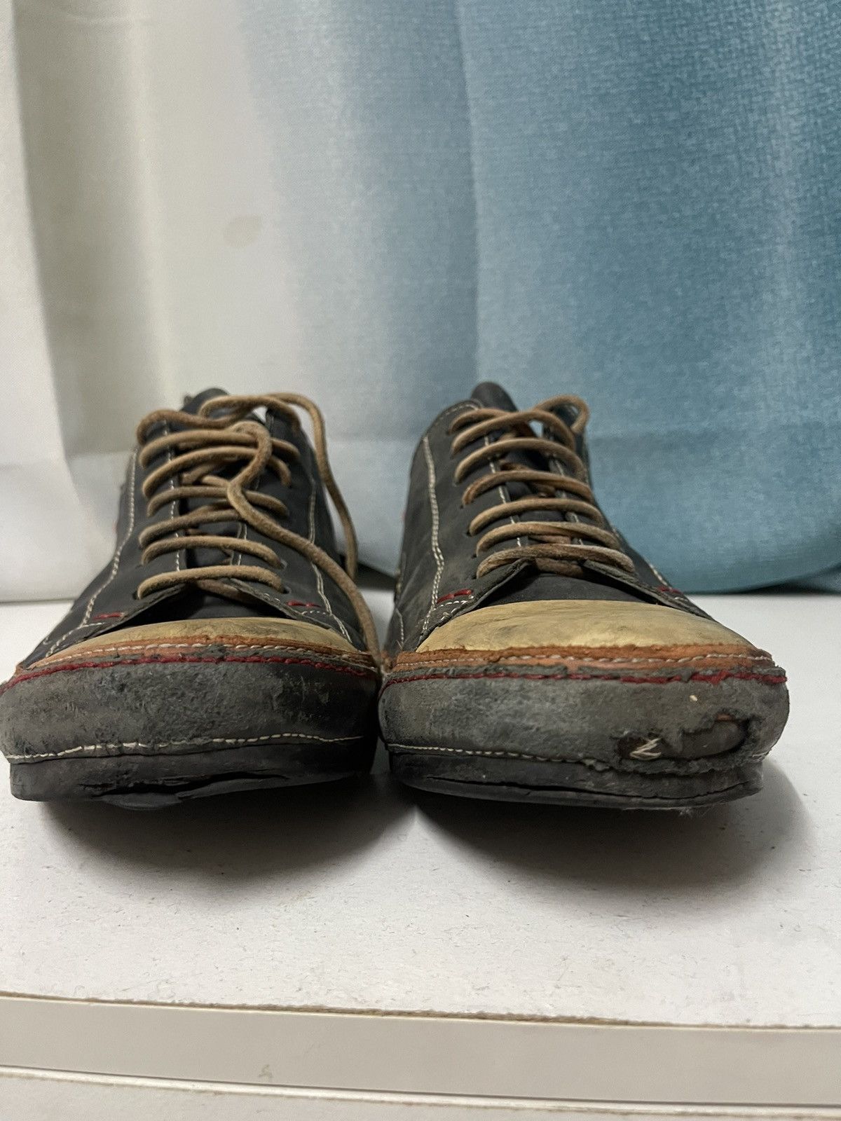 Alfredo Bannister VINTAGE ALFREDO BANNISTER DISTRESSED LEATHER SHOES Size US 8.5 / EU 41-42 - 4 Thumbnail