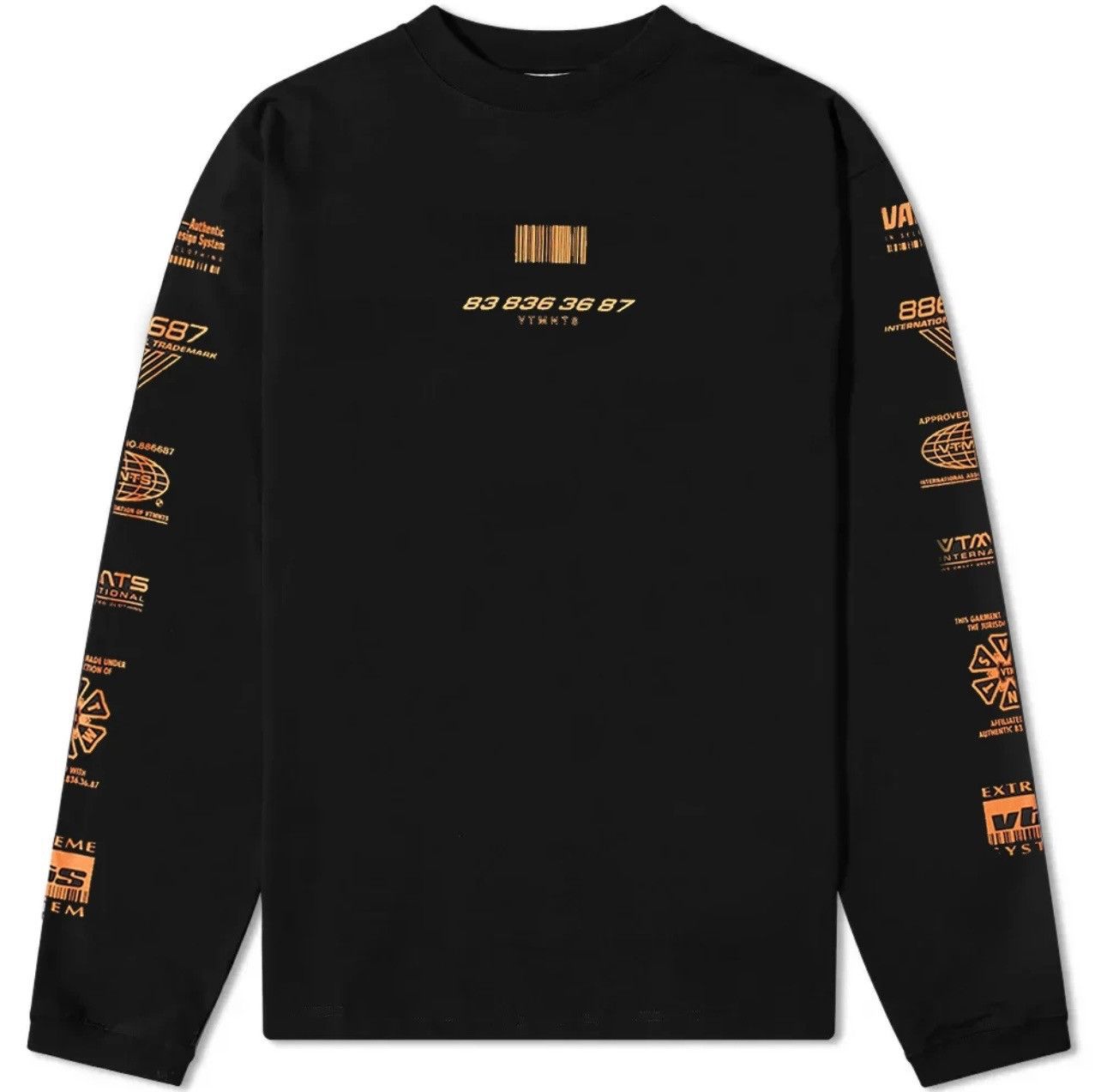 VTMNTS VTMNTS Long Sleeve T-Shirt Size US L / EU 52-54 / 3 - 1 Thumbnail