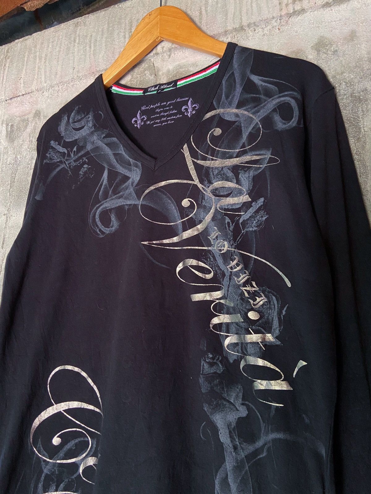 Beauty Beast × Hysteric Glamour × Japanese Brand GOOD PEOPLE ARE GOOD CLASH AHEAD LONG SLEEVE Size US M / EU 48-50 / 2 - 5 Thumbnail