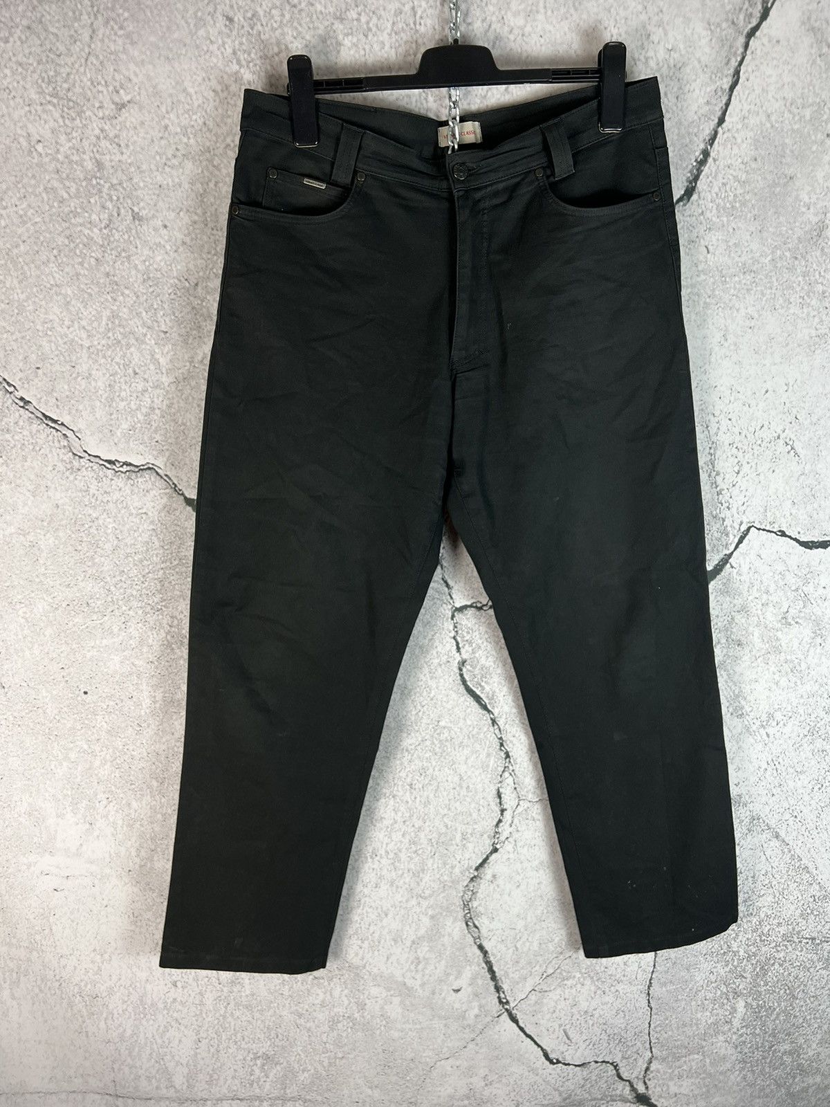 Versace Vintage Versace Flared Polyester Pants Size US 36 / EU 52 - 1 Thumbnail