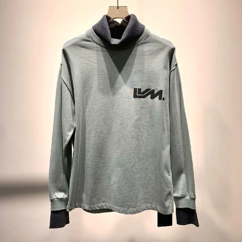 Louis Vuitton Louis Vuitton Green Cotton Men's Sweatshirt 0089 Size US L / EU 52-54 / 3 - 1 Thumbnail