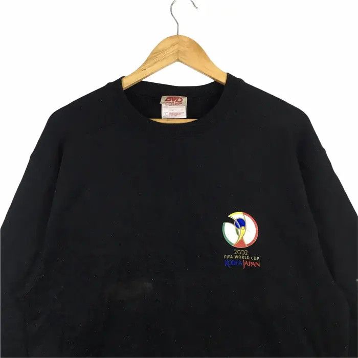 Vintage Vtg FIFA WORLD CUP Korea Japan 2002 Sweater Sweatshirt Size US L / EU 52-54 / 3 - 2 Thumbnail