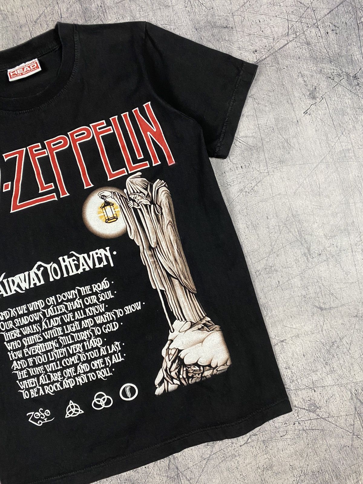 Led Zeppelin × Vintage Vintage Led Zeppelin Rock Band Tee T-Shirt Size US M / EU 48-50 / 2 - 4 Thumbnail