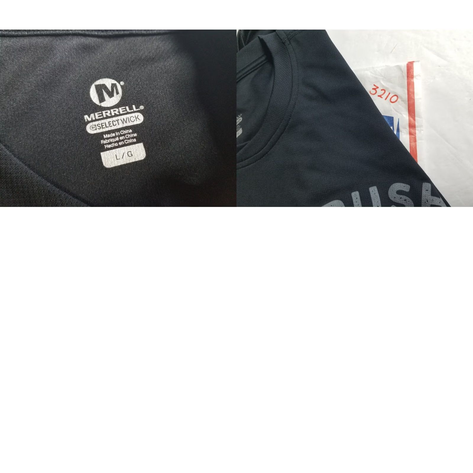 Merrell Merrell Select Wick Men T-Shirt Black Short Sleeve L Large Activewear Shirt Logo Size US L / EU 52-54 / 3 - 8 Thumbnail