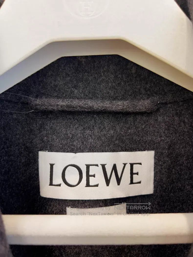 Loewe Loewe Long Grey Collar Coat Jacket Size XS / US 0-2 / IT 36-38 - 3 Thumbnail