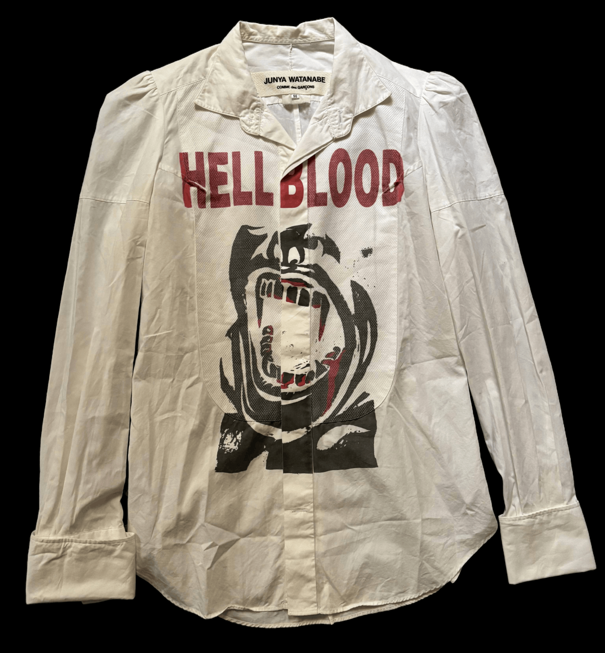 Junya Watanabe Junya Watanabe SS06 "HellBlood" Dress shirt Size US S / EU 44-46 / 1 - 1 Thumbnail
